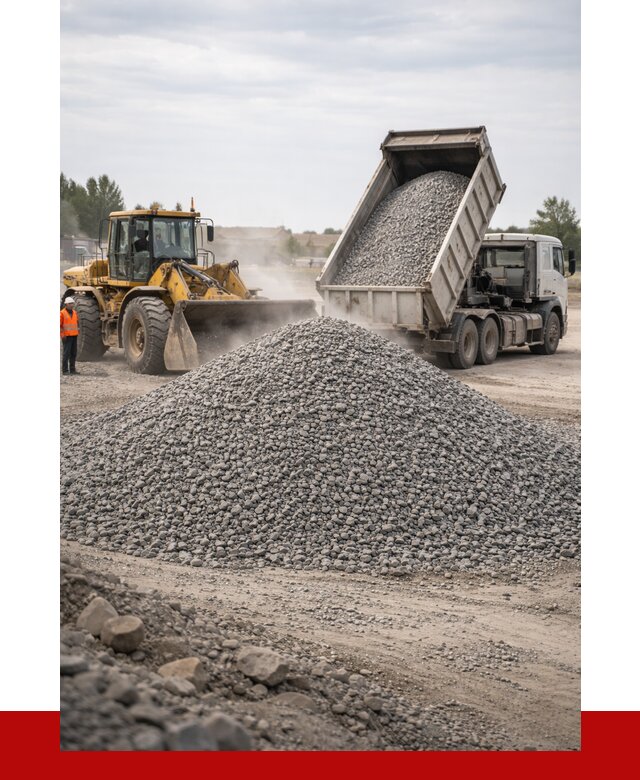 Купить щебень с доставкой в Уфе от 2569 руб. | ПРОНЕРУДУфа