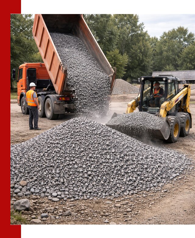 Купить гранитный щебень фракции 5–10 в Уфе с доставкой