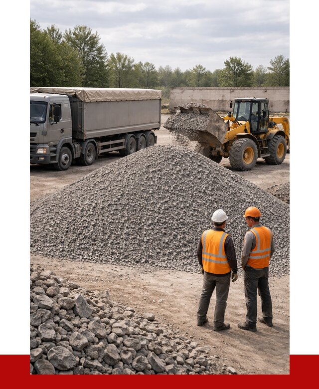 Гранитный щебень фракция 5-20 в Уфе от 4316 руб | ПРОНЕРУДУфа