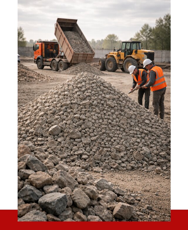 Гранитный щебень фракция 40-70 в Уфе от 2569 руб ПРОНЕРУДУфа