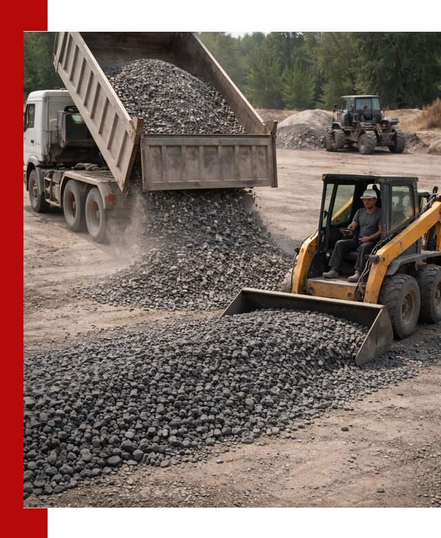 Гранитный щебень фракция 40-70 с доставкой в Уфе