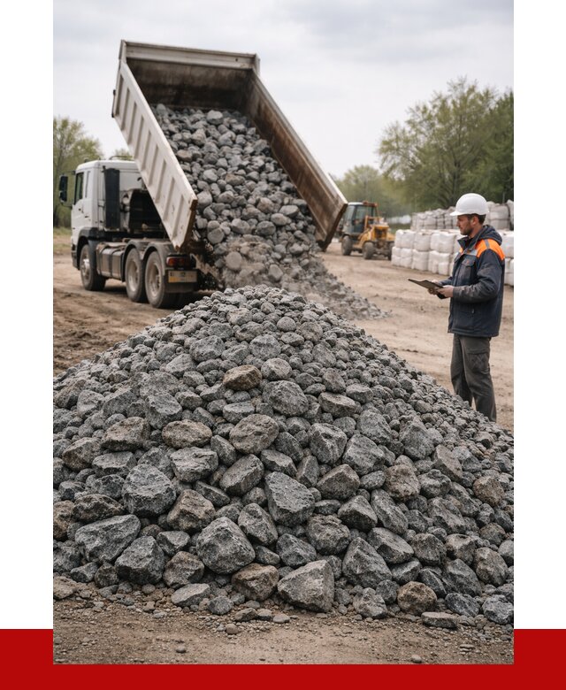 Гранитный щебень фракция 100-200 в Уфе от 4316 р. ПРОНЕРУДУфа