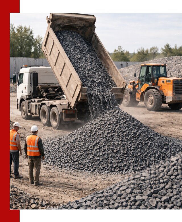 Доставка и продажа щебня габбро-диабаза в Уфе