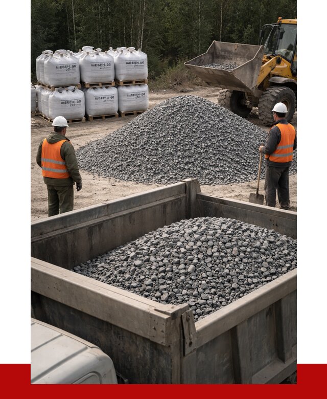 Щебень габбро диабаз 20-40 в Уфе от 3494 руб. | ПРОНЕРУДУфа