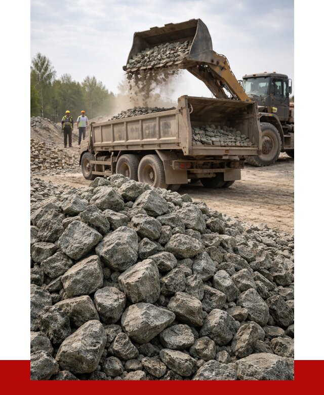 Щебень габбро диабаз фракция 70-150 в Уфе от 2877 р.|ПРОНЕРУДУфа