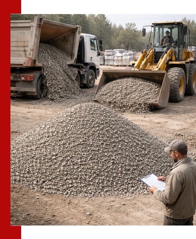 Гравийный щебень фракция 5–10 с доставкой в Уфе