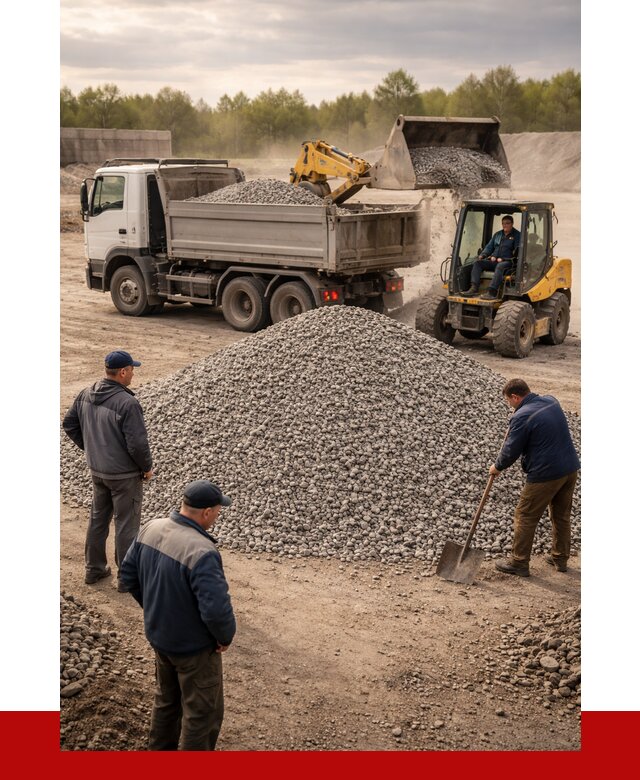 Гравийный щебень фракция 5-20 в Уфе от 2466 р. ПРОНЕРУДУфа