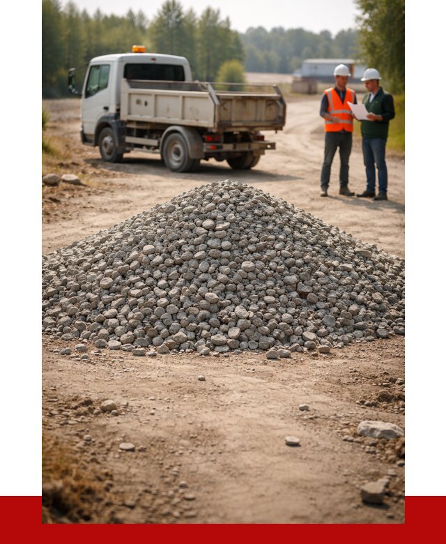 Гравийный щебень фракция 20-40 в Уфе от 1233 р. | ПРОНЕРУДУфа