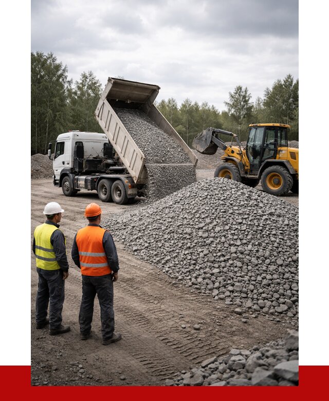 Гравийный щебень фракция 40-70 в Уфе от 9761р | ПРОНЕРУДУфа