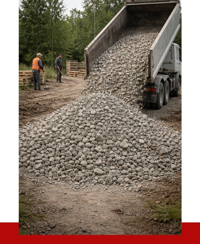 гравийный щебень фракция 70-120 в Уфе от 2517 р. ПРОНЕРУДУфа