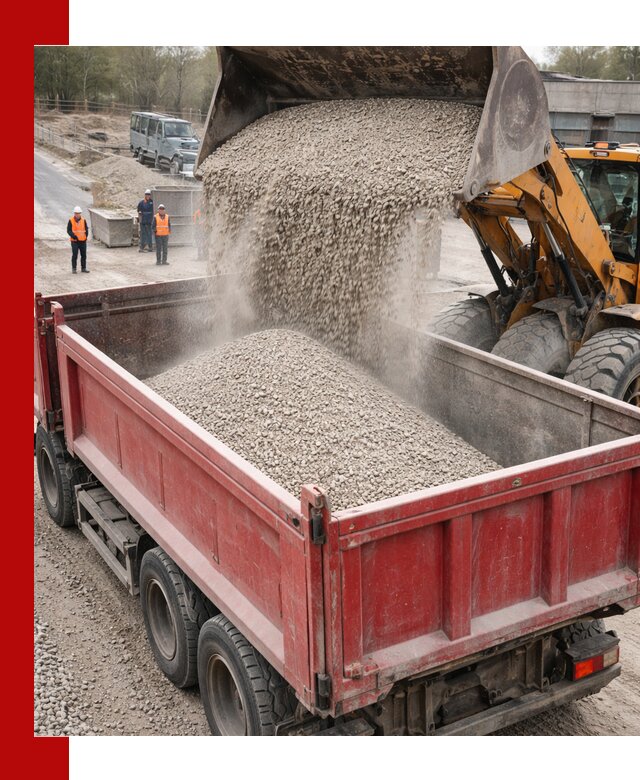 Купить известняковый щебень фракции 0-5 с доставкой в Уфе