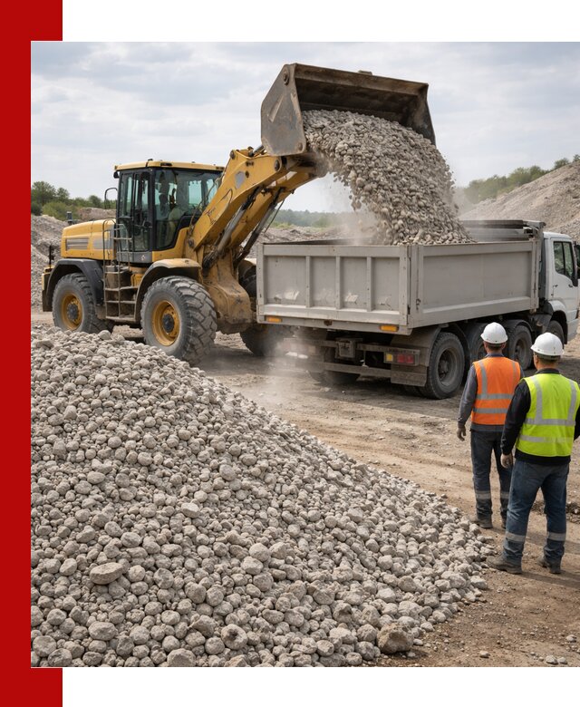 Доломитовый щебень фракция 40–71 доставка и продажа в Уфе