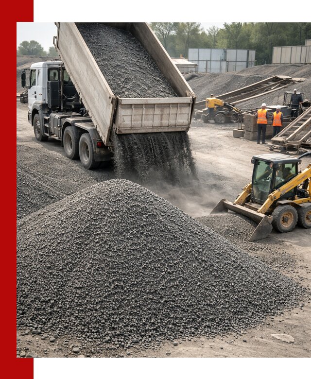 Вторичный щебень фракция 0–5 с доставкой в Уфе