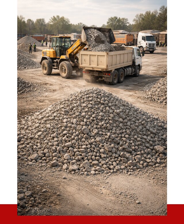 Вторичный щебень фракция 40-70 в Уфе от 1788 р, ПРОНЕРУДУфа