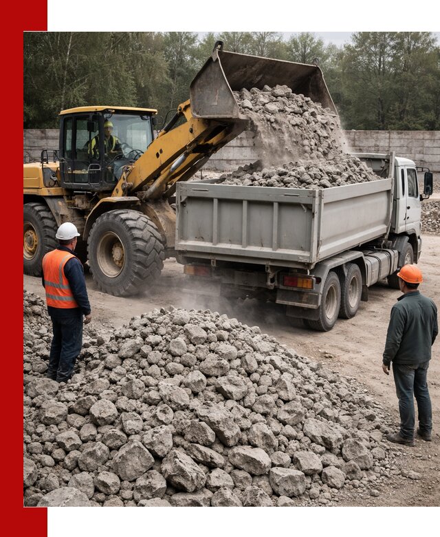 Вторичный щебень фракция 70–150 в Уфе с доставкой