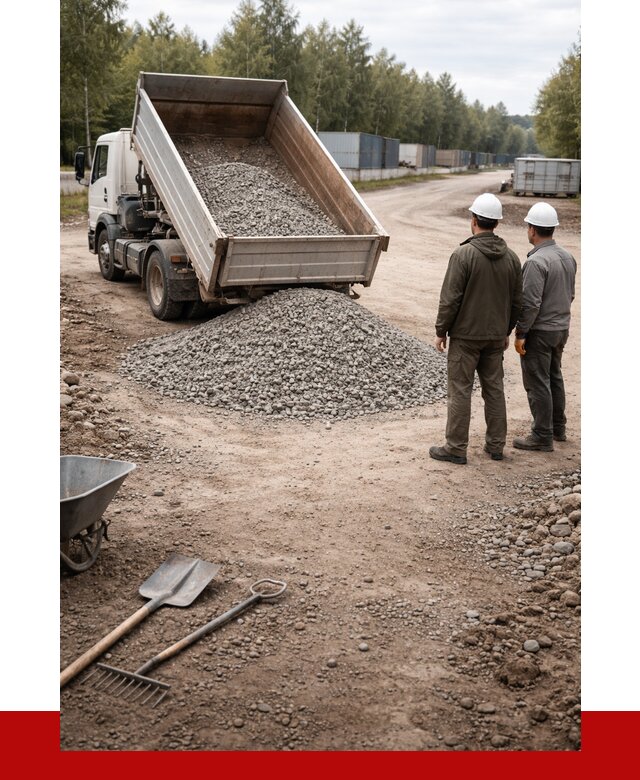 Бетонный щебень фракция 5-20 в Уфе от 3288 р., ПРОНЕРУДУфа