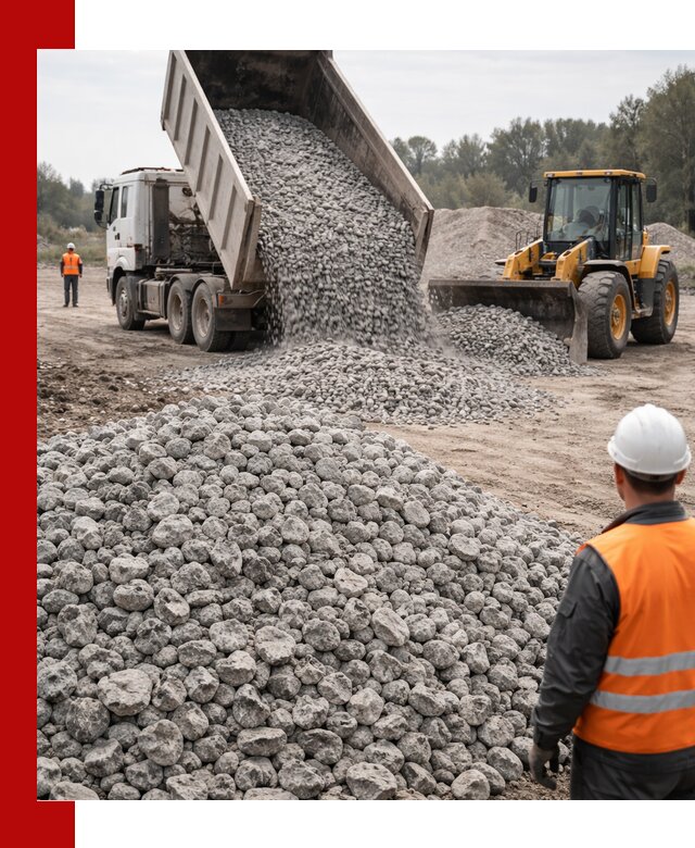 Доставка бетонного щебня фракции 20-40 в Уфе