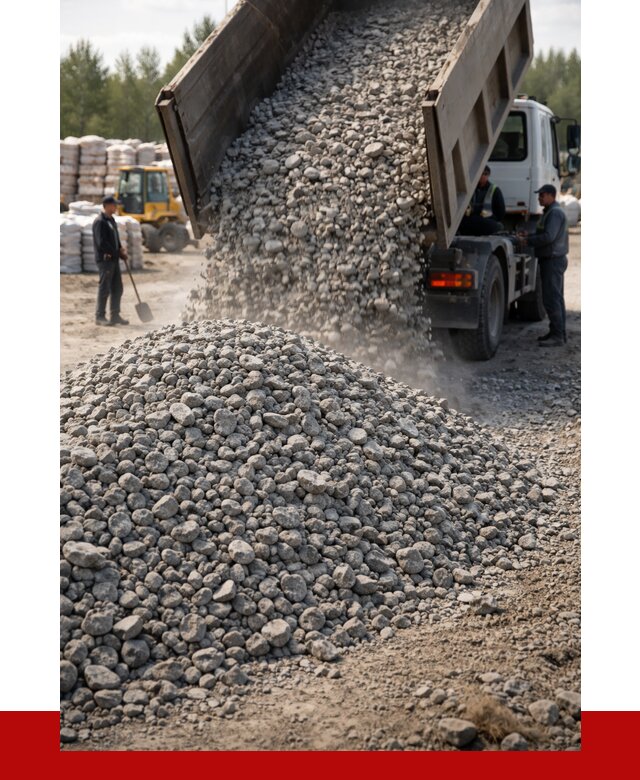 Бетонный щебень фракция 40-70 в Уфе от 1850 р. ПРОНЕРУДУфа