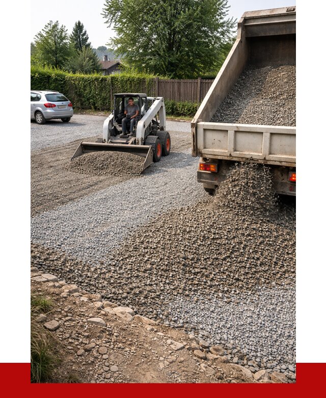 Щебень для парковки в Уфе с доставкой от 1233 р.| ПРОНЕРУДУфа