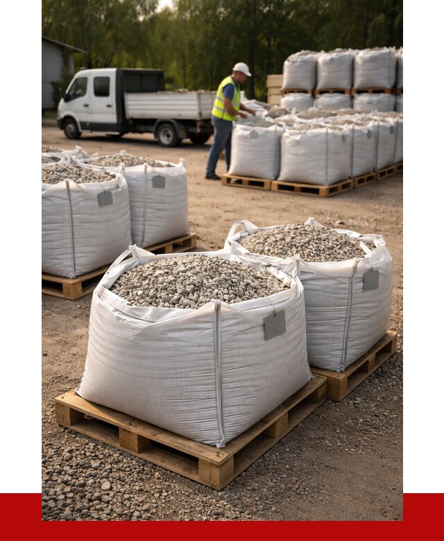 Щебень в мешках с доставкой в Уфе от 4316 р. | ПРОНЕРУДУфа