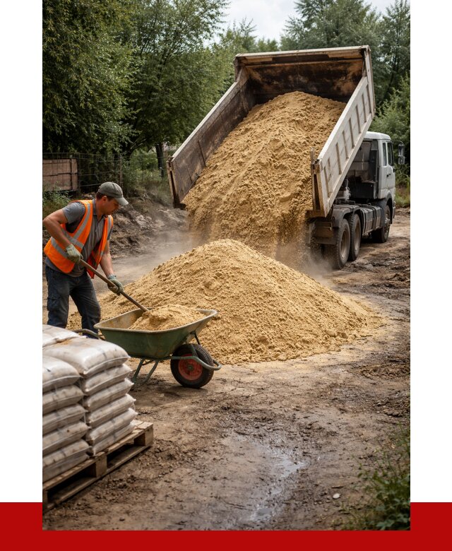 Купить песок с доставкой в Уфе от 1850 р. | ПРОНЕРУДУфа