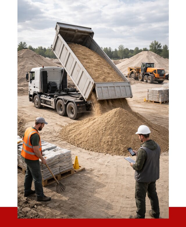 Карьерный песок с доставкой в Уфе от 3699 р. ПРОНЕРУДУфа