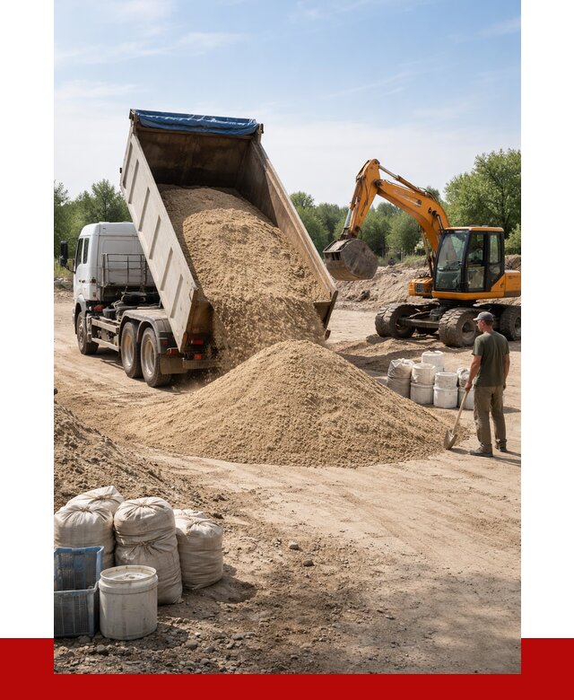 Купить речной песок в Уфе от 1233 р. за куб | ПРОНЕРУДУфа