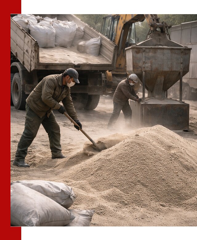 Кварцевый песок для пескоструя в Уфе — доставка и качество