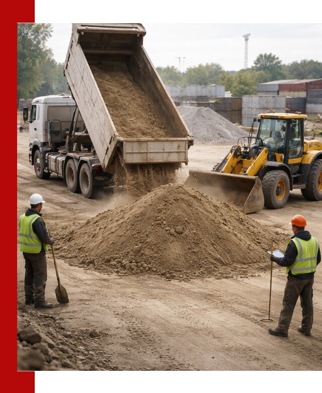 Доставка и продажа пескогрунта оптом и в розницу в Уфе