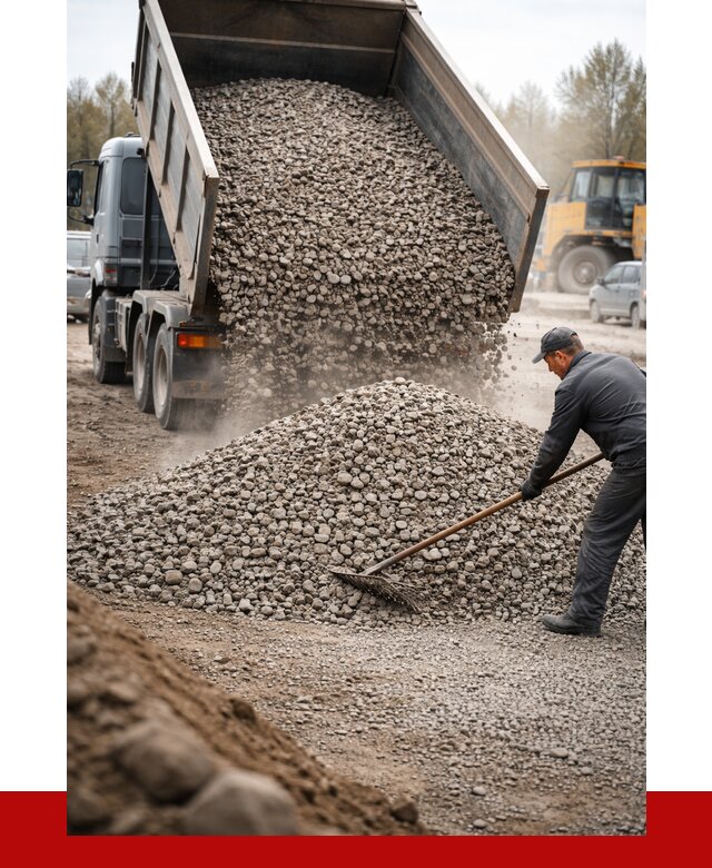 Гравий фракция 20-40 в Уфе от 2569 р. доставка | ПРОНЕРУДУфа