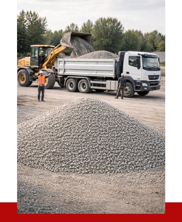 Купить мытый гравий в Уфе от 3596 р, доставка ПРОНЕРУДУфа