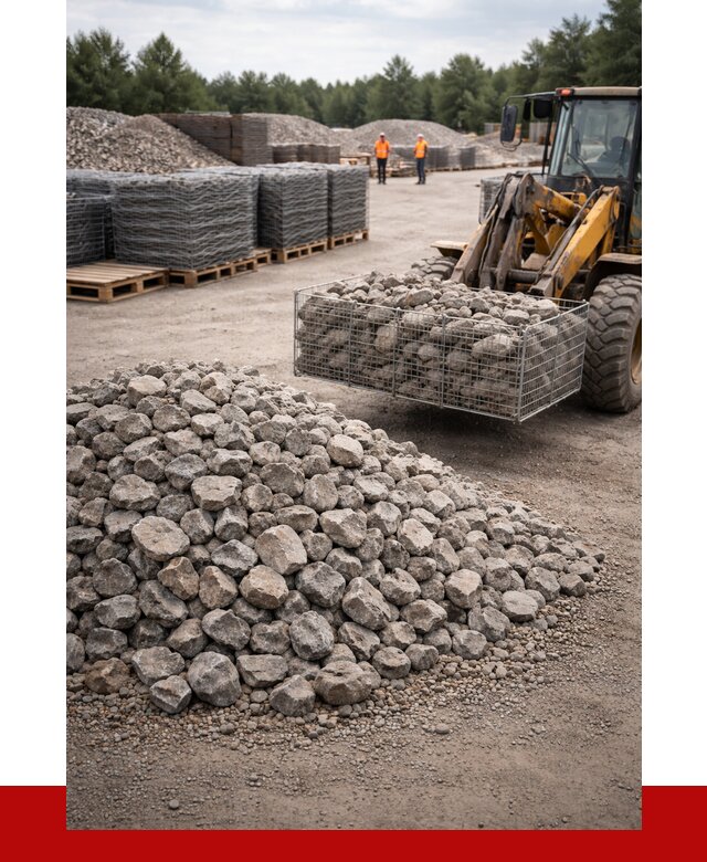 Камень для габионов фракция 70-150 в Уфе от 4316 р. | ПРОНЕРУДУфа