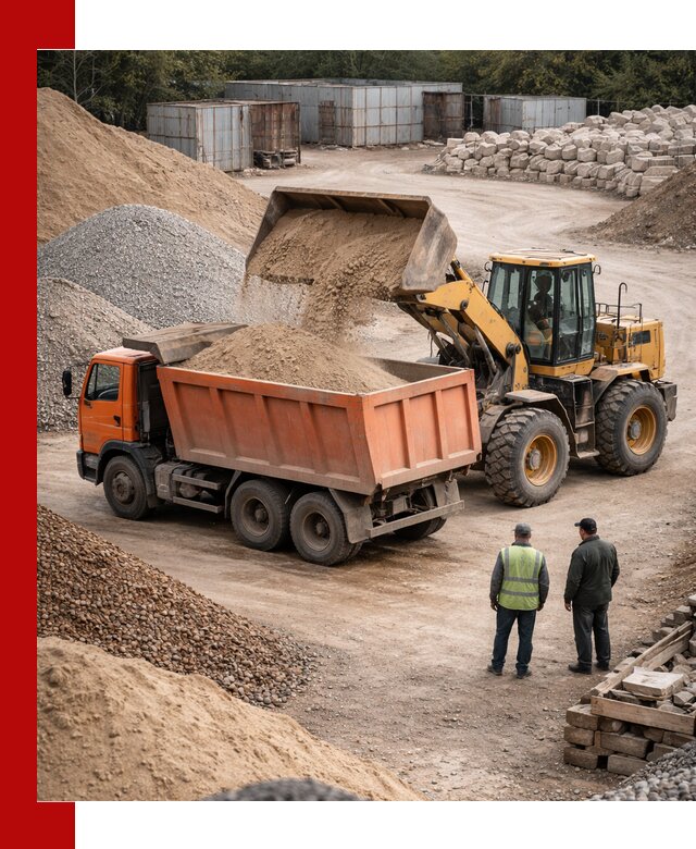 Доставка сыпучих смесей и смесей для стройки в Уфе