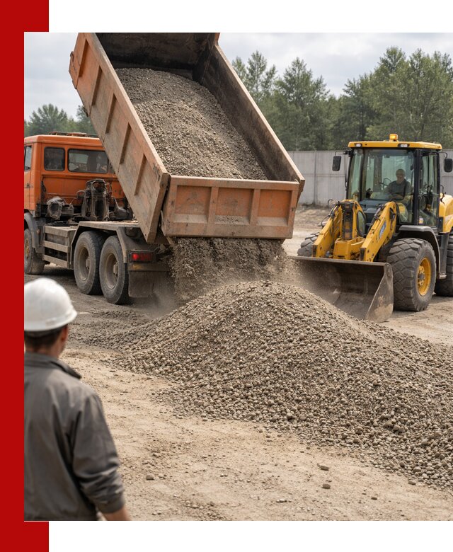 Доставка щпс С8 самосвалами в Уфе от производителя