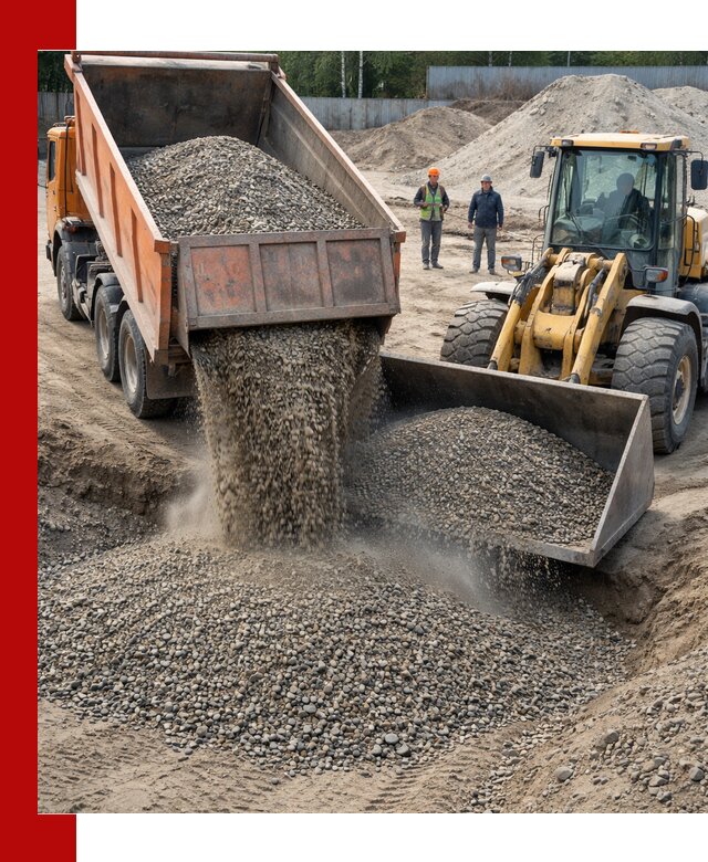 Доставка щпс С9 самосвалами по выгодным тарифам в Уфе