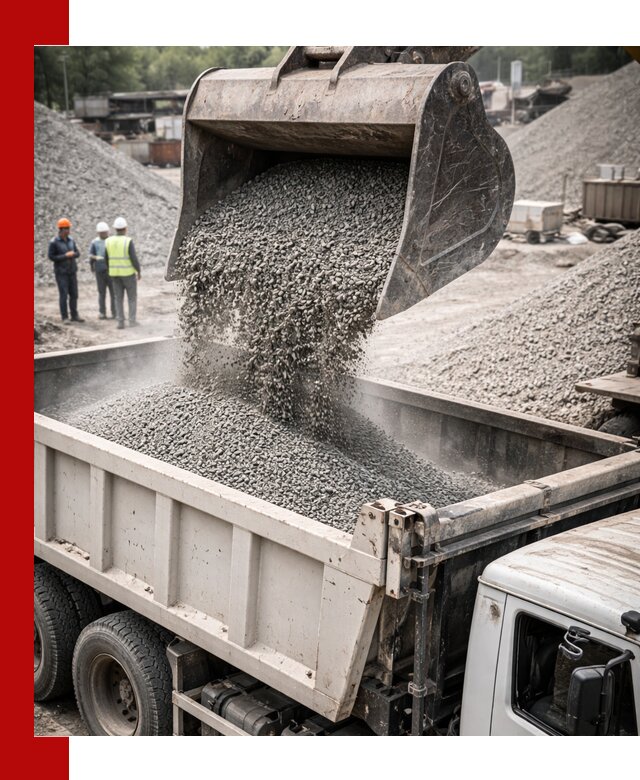 Отсев и крошка для строительства и дорожных работ в Уфе