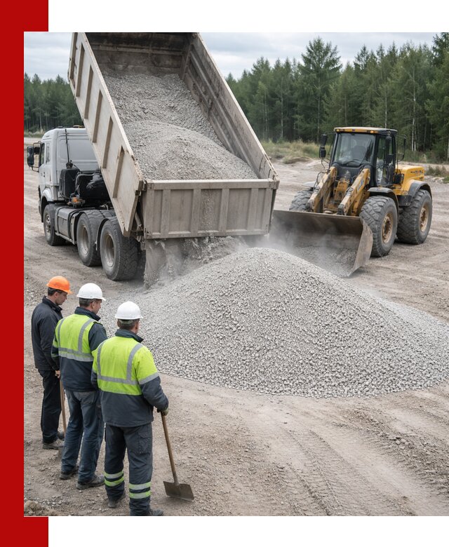 Известняковый отсев 0-5 доставка в Уфе быстро и выгодно