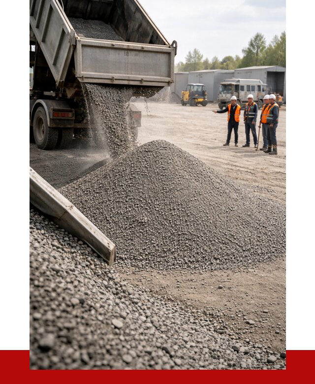 Гравийный отсев 0-5 в Уфе от 1233 р. с доставкой | ПРОНЕРУДУфа