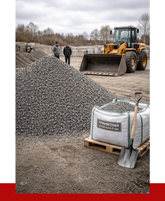 Купить гранитную крошку в Уфе от 4932 р. с доставкой | ПРОНЕРУДУфа