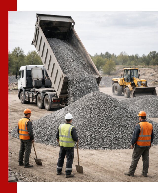 Доставка и продажа гранитной крошки в Уфе
