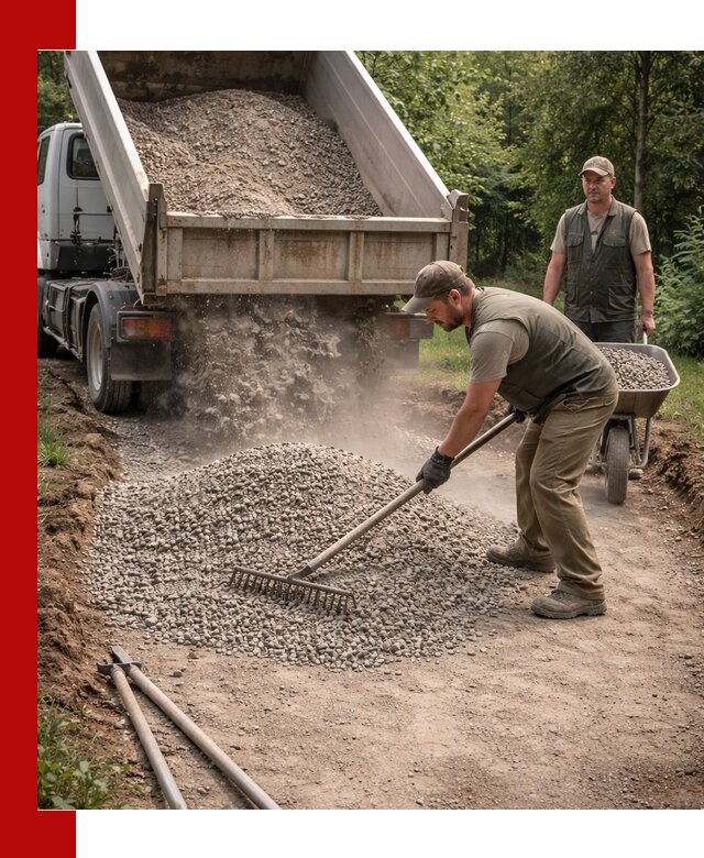 Каменная крошка для дорожек с доставкой в Уфе