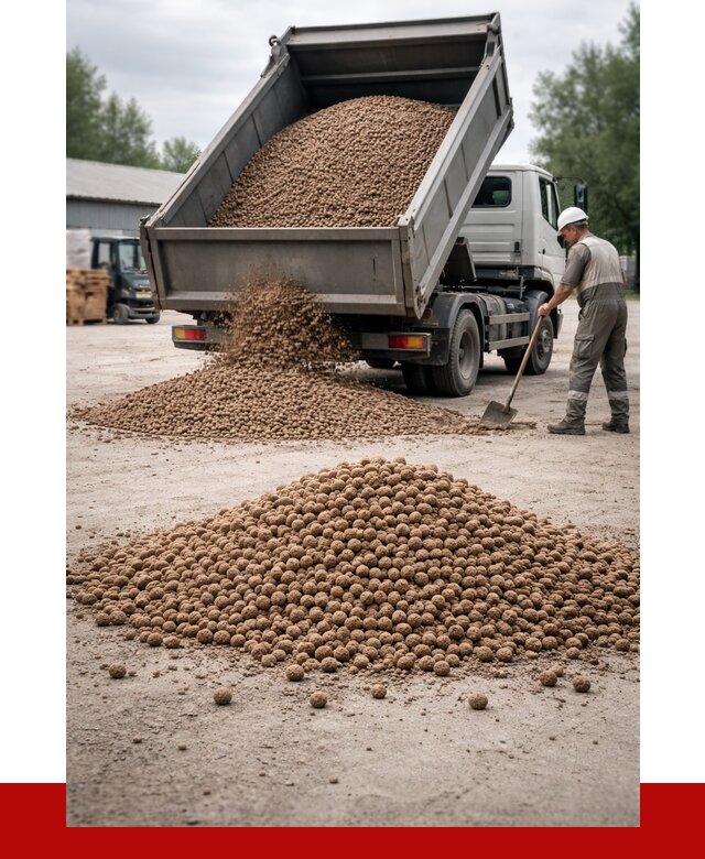 Керамзит с доставкой в Уфе от 4316 р. за м3 | ПРОНЕРУДУфа