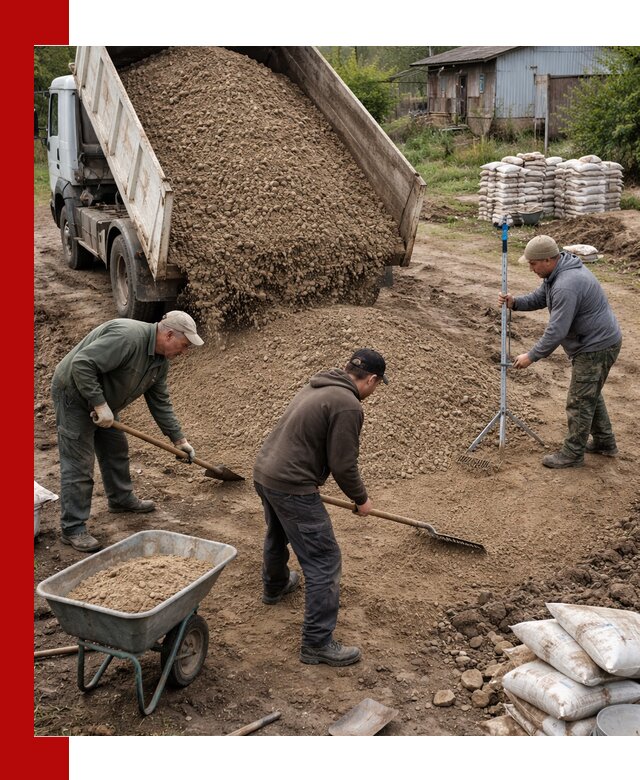 Керамзитовый песок с доставкой в Уфе оптом и в розницу