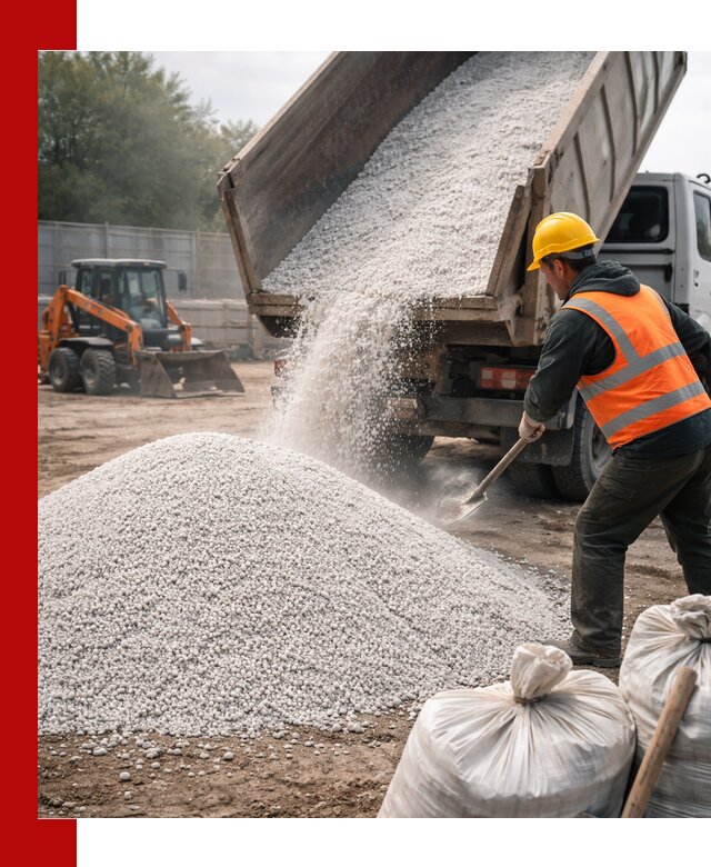 Доставка перлита вспученного в Уфе оптом и в розницу