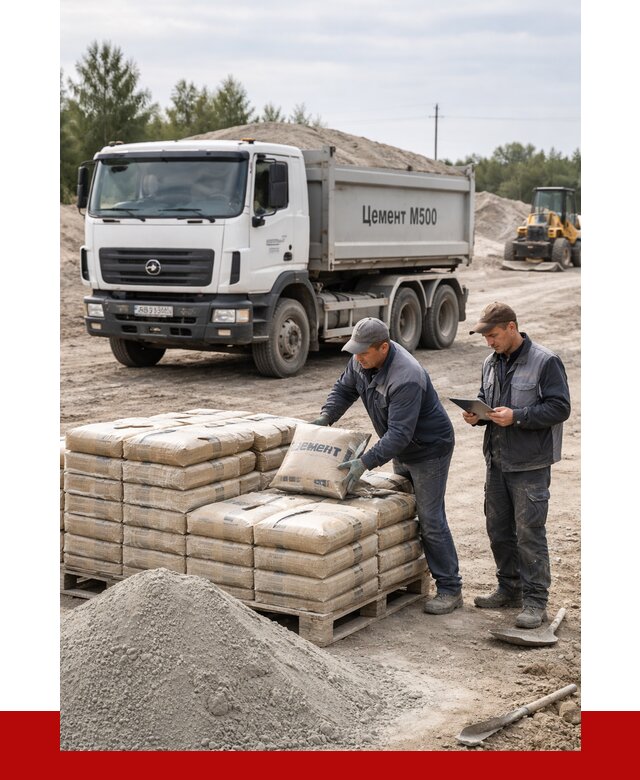 Купить цемент м500 с доставкой в Уфе от 5343 р. | ПРОНЕРУДУфа