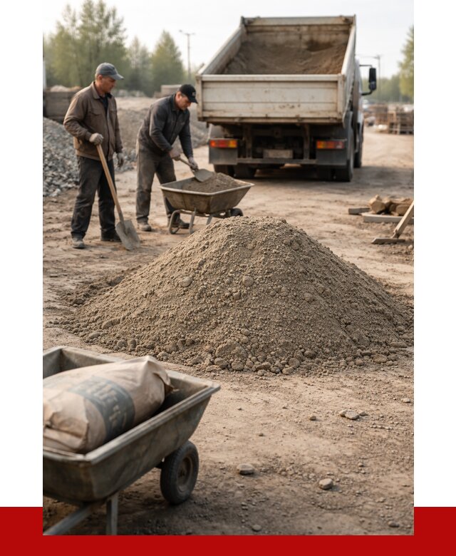 Цементно-песчаная смесь М150 в Уфе от 4829 р. | ПРОНЕРУДУфа