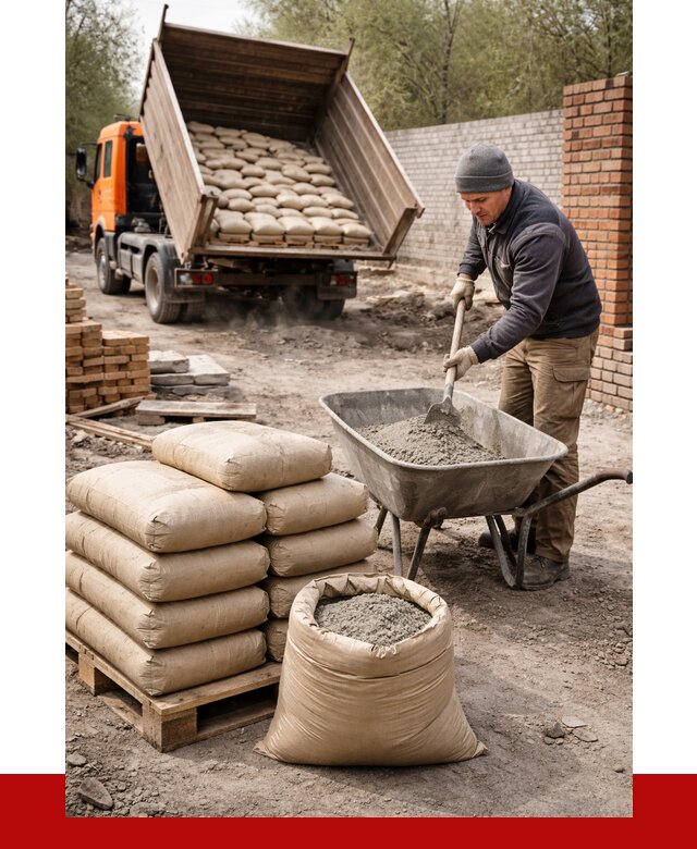 Купить сухую смесь для кладки в Уфе от 1233 р. | ПРОНЕРУДУфа