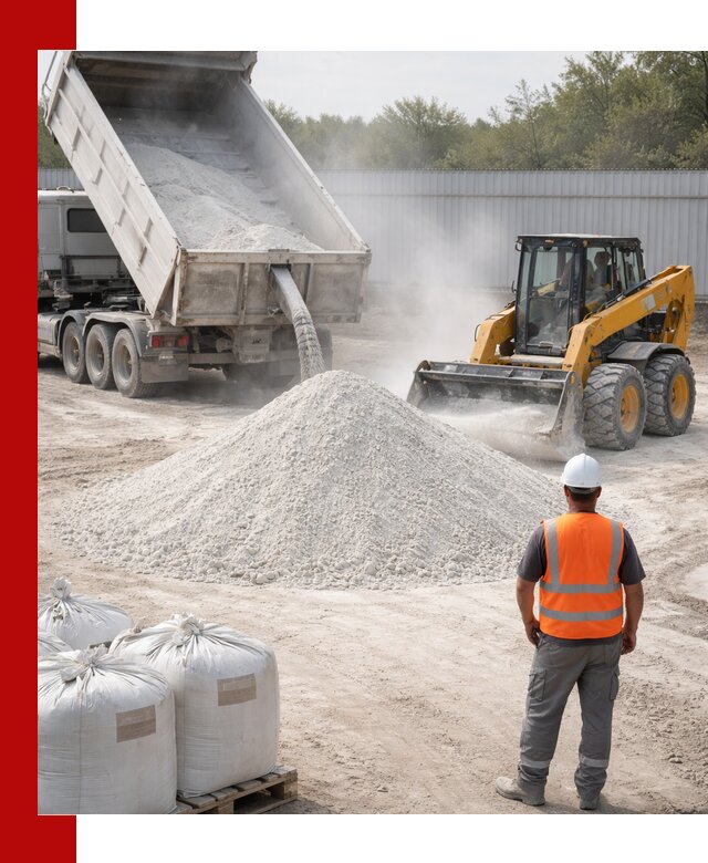 Доставка и продажа известняковой муки в Уфе