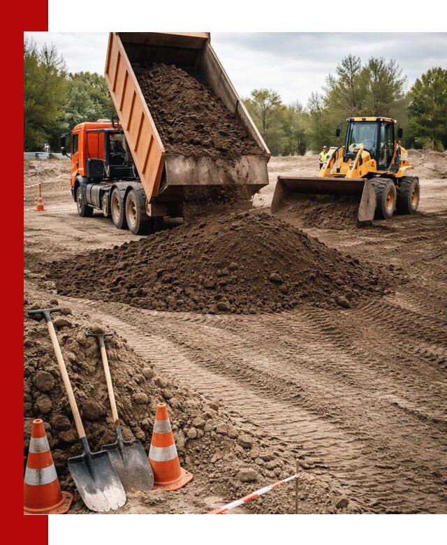 Поставка и доставка планировочного грунта в Уфе