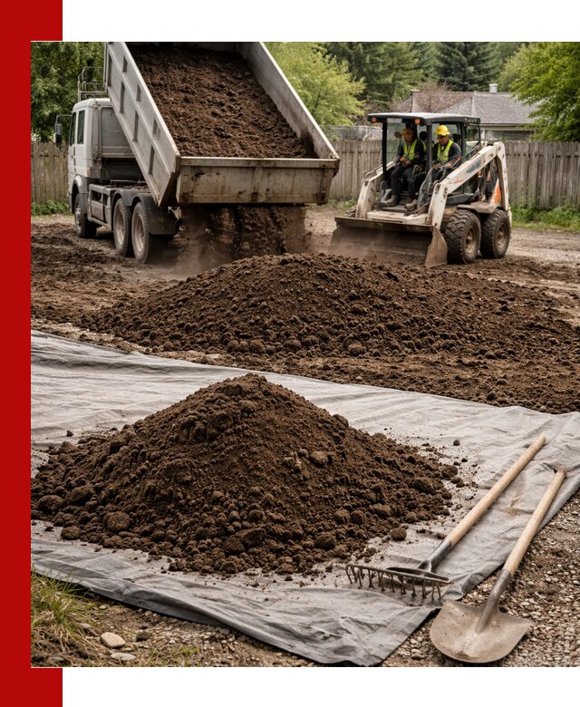 Грунт для отсыпки участка с доставкой в Уфе